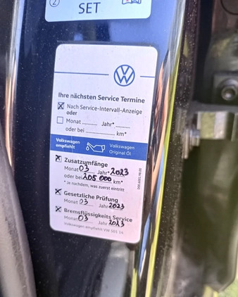 Volkswagen Golf cena 34900 przebieg: 202000, rok produkcji 2014 z Olszyna małe 352